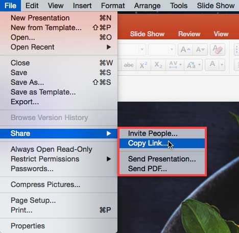 save powerpoint read only for mac